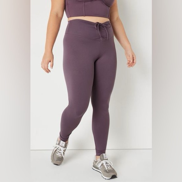 💜Pink VS Adjustable Waist Ruched Leggings - Picture 3 of 13